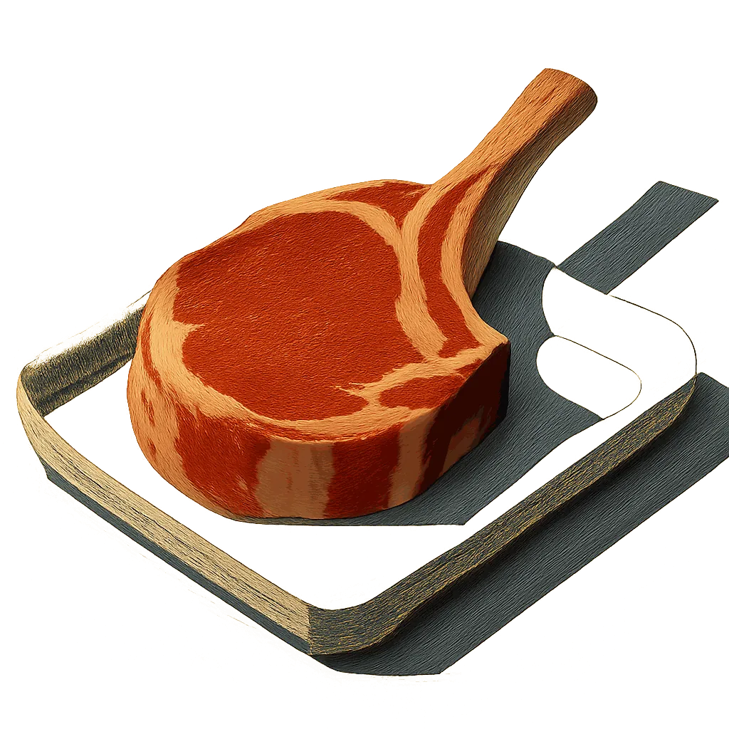 Veal chop